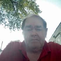 White man looking