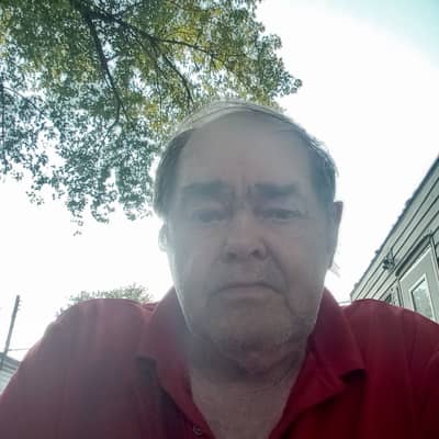 White man looking